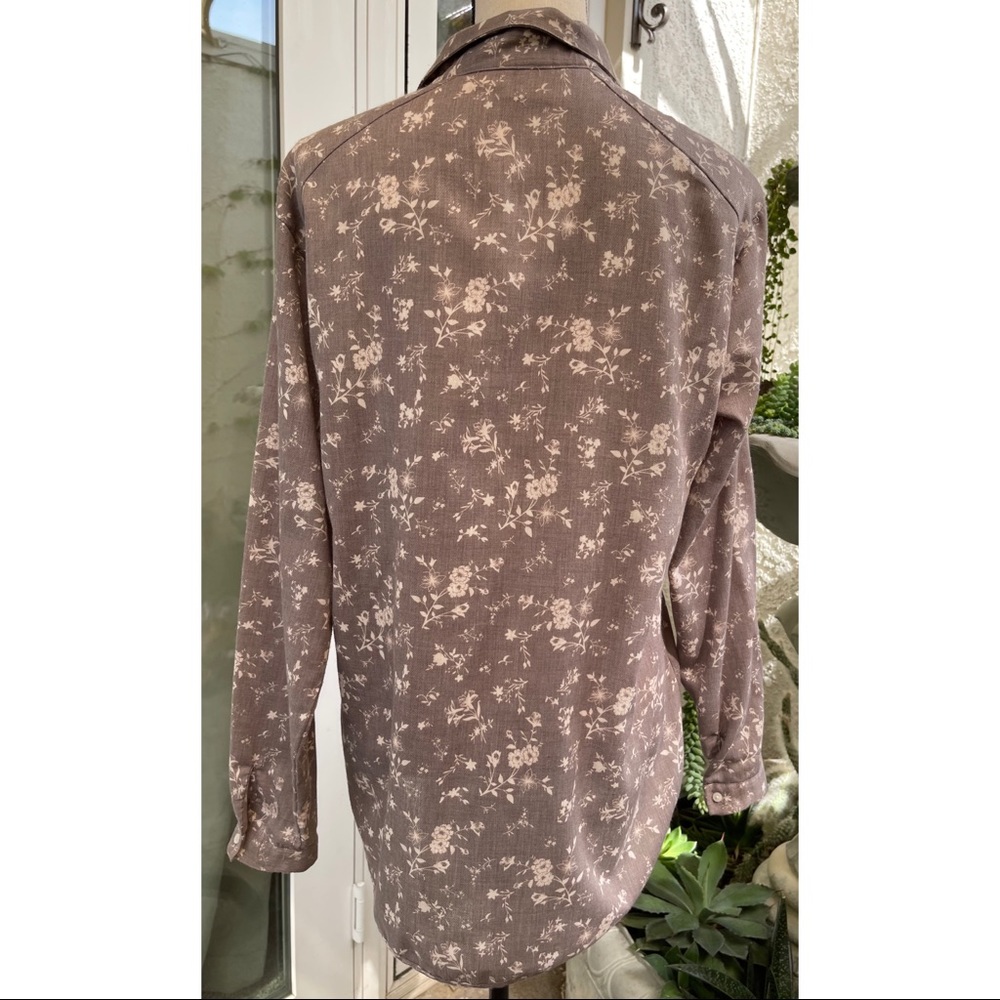 ACE Delivery Button Front Blouse Medium - Picture 3 of 4